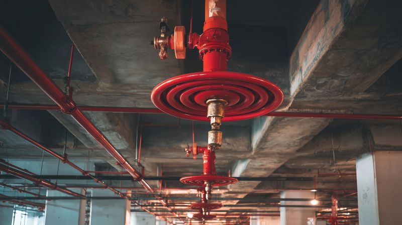Building Infrastructure with Sprinkler Piping